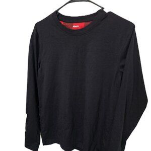 Sonoma Pajama Top Black Long Sleeves Mens Size Small Loungewear